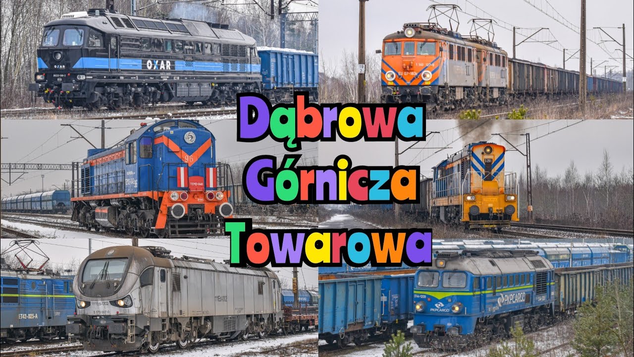 Pociągi Dąbrowa Górnicza Towarowa