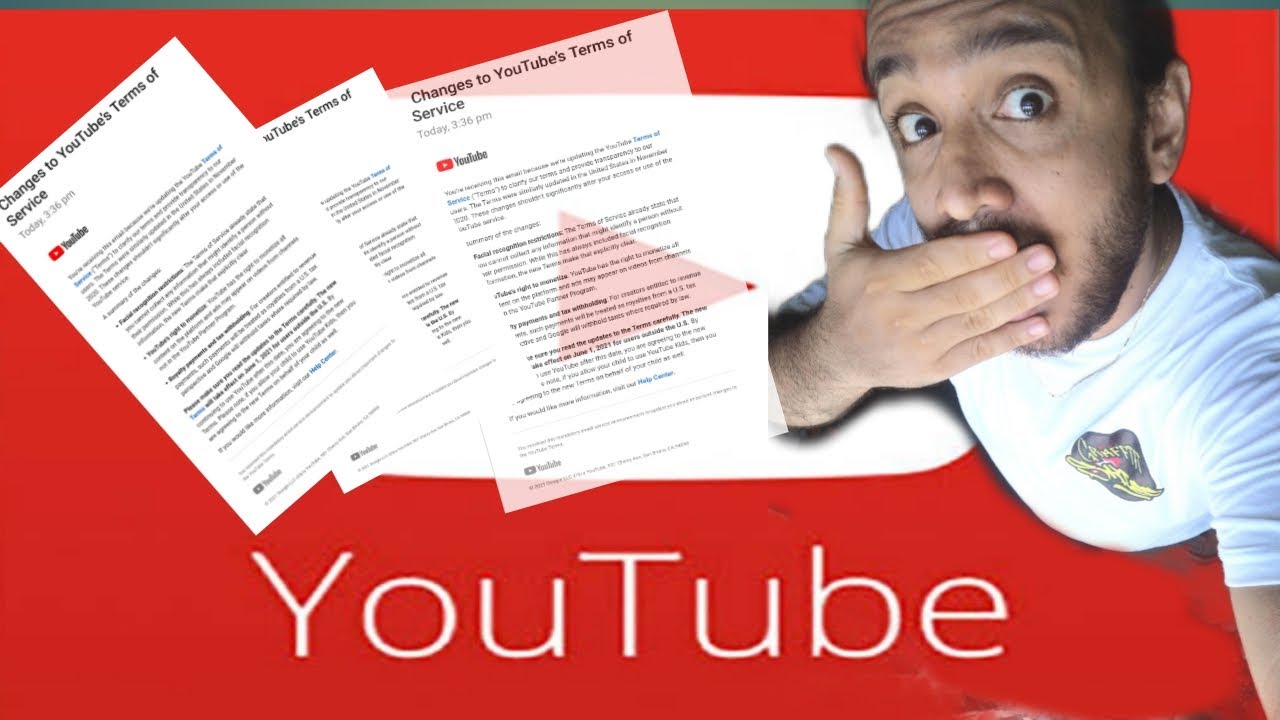 Changes to YouTube Terms of Service - THINGS YOU NEED TO KNOW AS A SMALL YOUTUBER