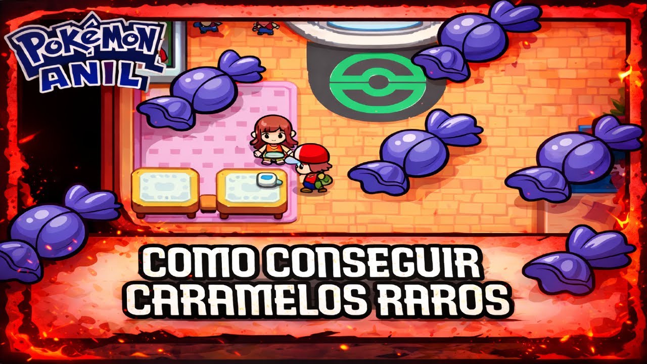 COMO CONSEGUIR CARAMELOS RAROS EN POKEMON AÑIL 4.0