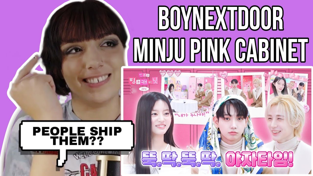 Call me sister from now on? Minju's Pink Cabinet Ep.6 W/ Jaehyun & Leehan | BOYNEXTDOOR REACTION