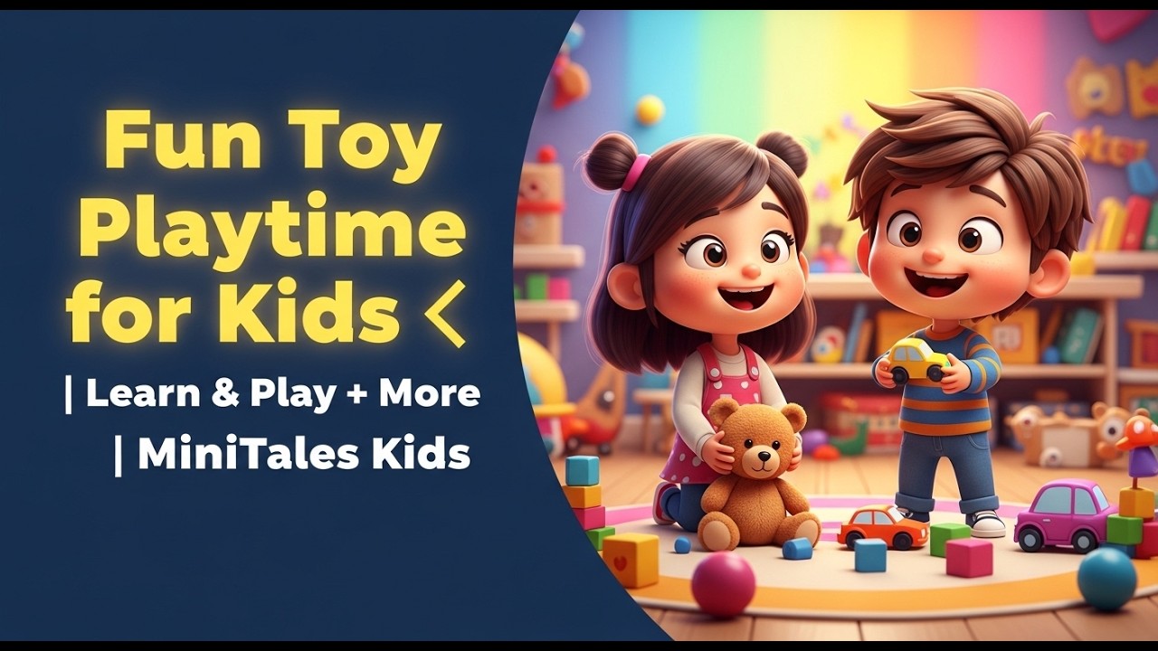 Fun Toy Playtime for Kids 🧸 | Learn & Play + More Kids | MiniTales Kids