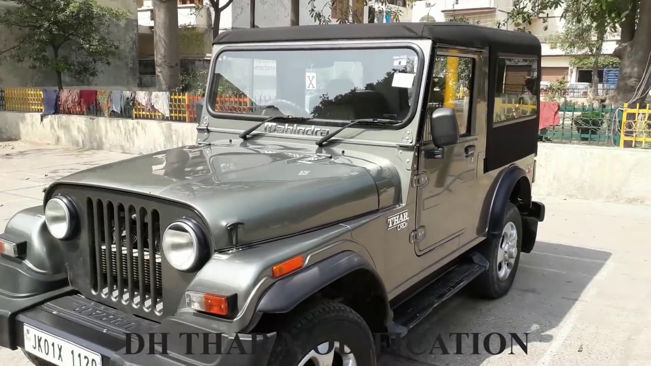 Mahindra Thar CRDe 4×4 Modified By DH Thar Modification 9888993343 Amritsar Punjab