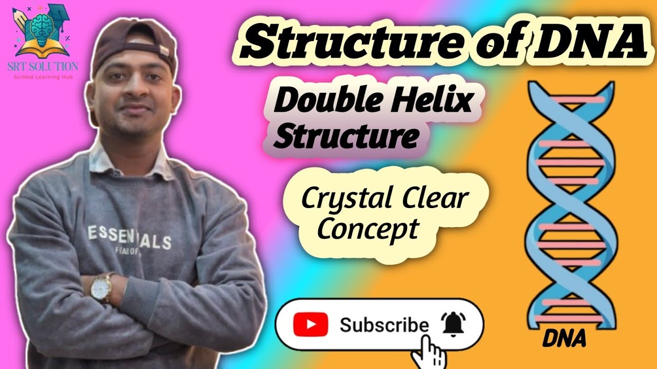 Structure of DNA Simple Explaination | Double Helix structure (easy biology) by Drx.Sushil Kumar 