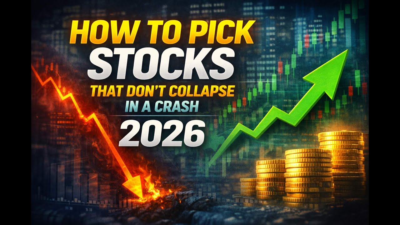 How to Pick Stocks That Don’t Collapse in a Crash (2026 Guide)