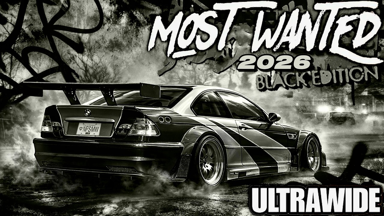 ⚡СТРИМ NFS Most Wanted Remake : Black Edition Ultrawide⚡