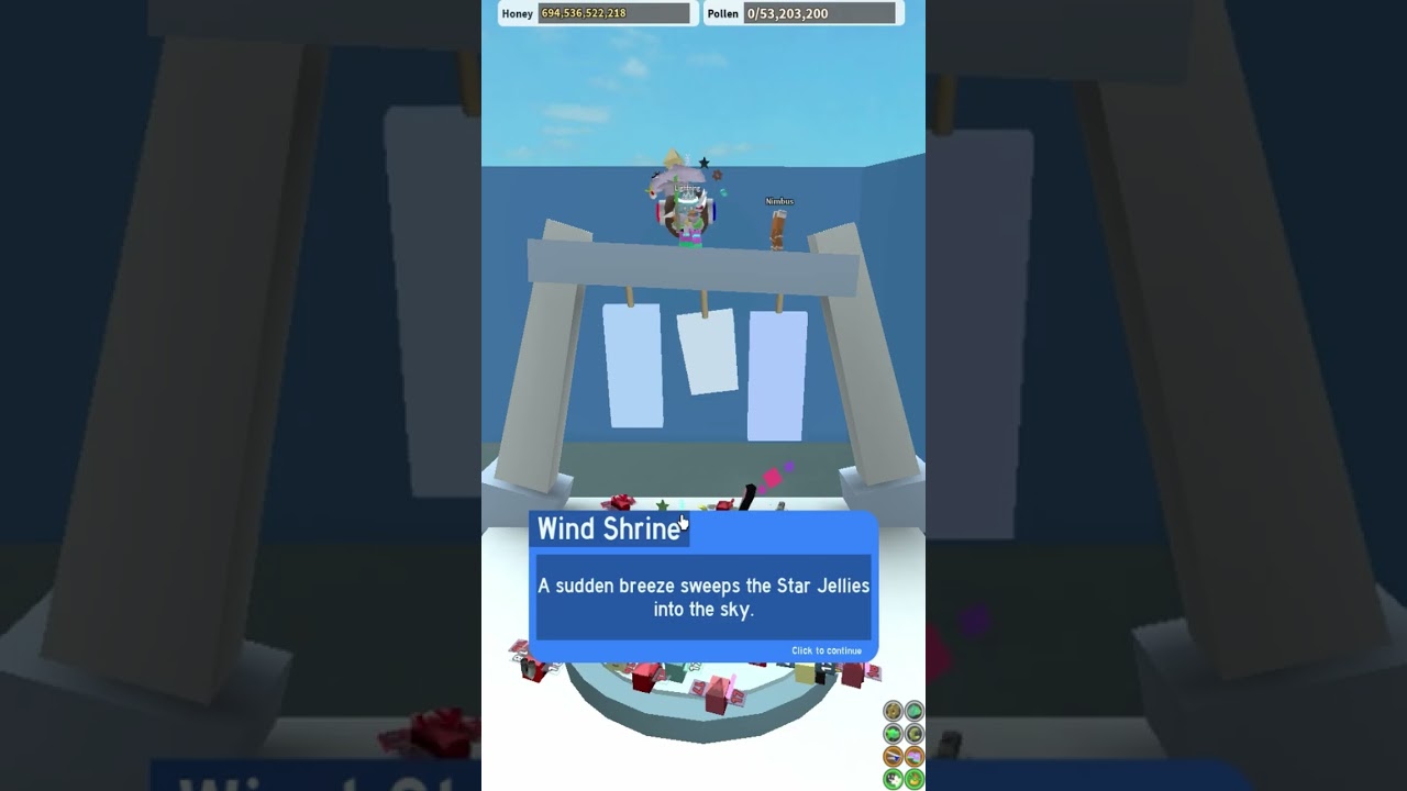DONATING 100 STAR JELLY TO WINDSHRINE | bee swarm simulator #roblox #beeswarmsimulator