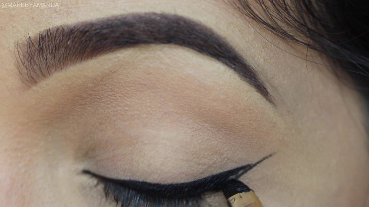 TUTORIAL RÁPIDO: Delineado árabe