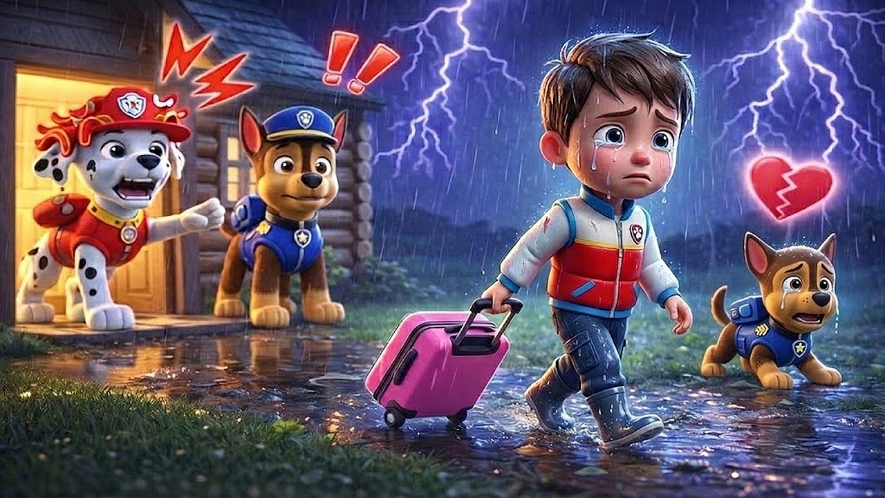 ¡MARSHALL ya no ama a RYDER embarazada! - Una historia triste - PAw PatRol en Español