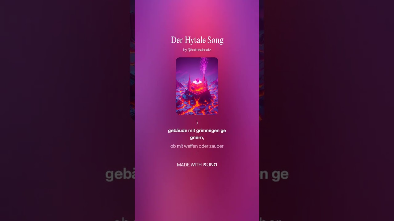 HYTALESONG #pov #viral #foryou #music #gamingcommunity #reels #shorts