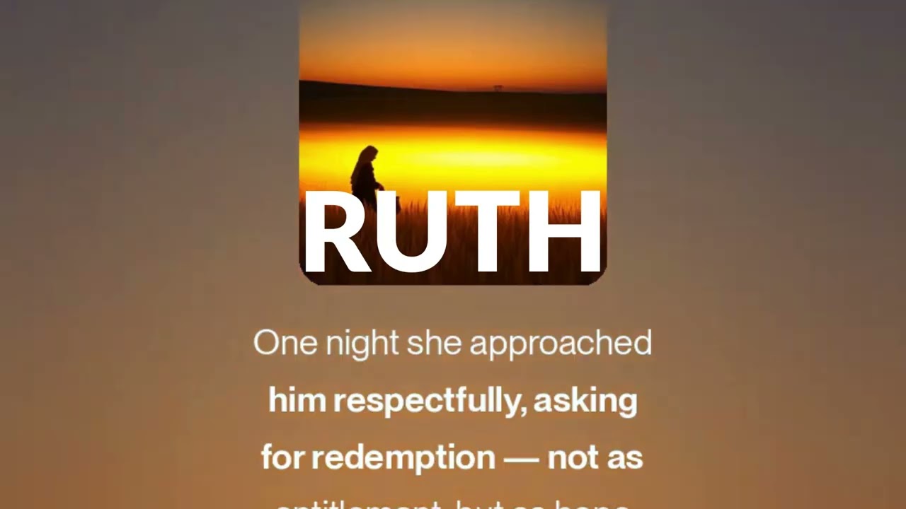 Ruth: Faithfulness in Small Places, Destiny in God’s Hands