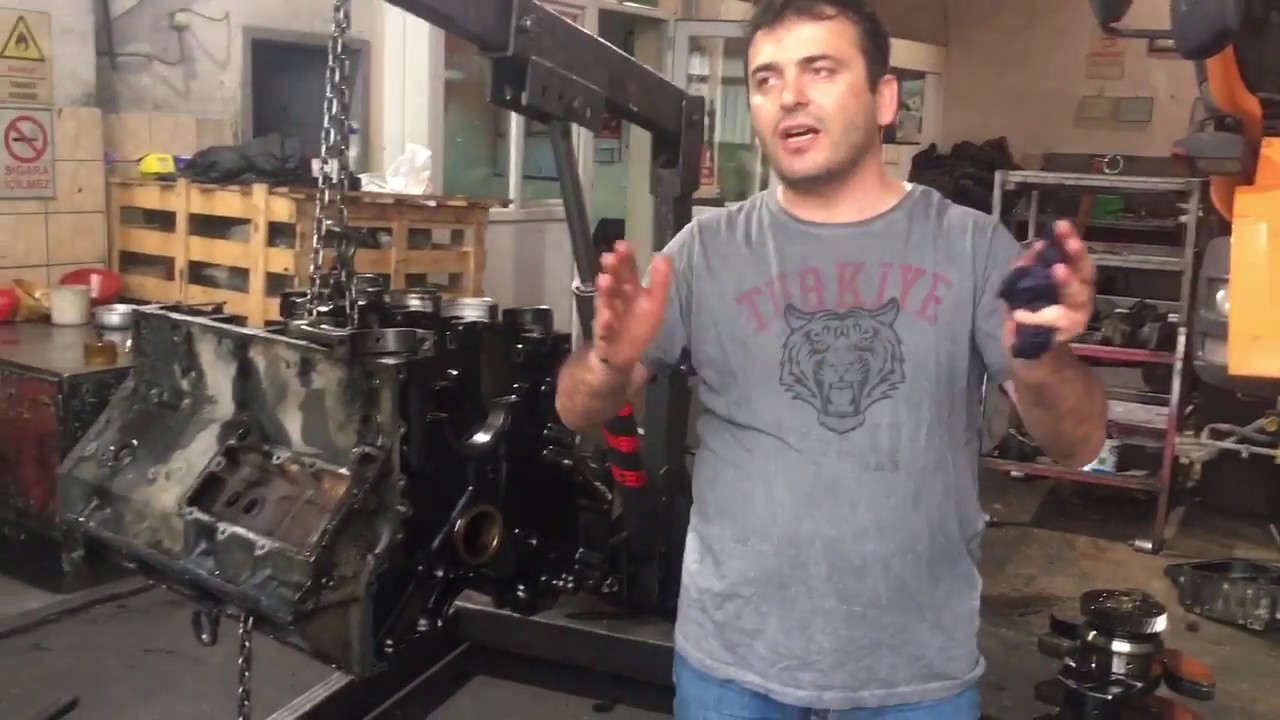 Mercedes Benz OM 442 A crankshaft failure ( yatak sarması)