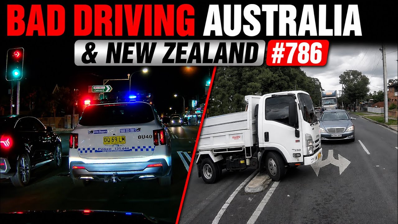 BAD DRIVING AUSTRALIA & NZ # 786... Only $3