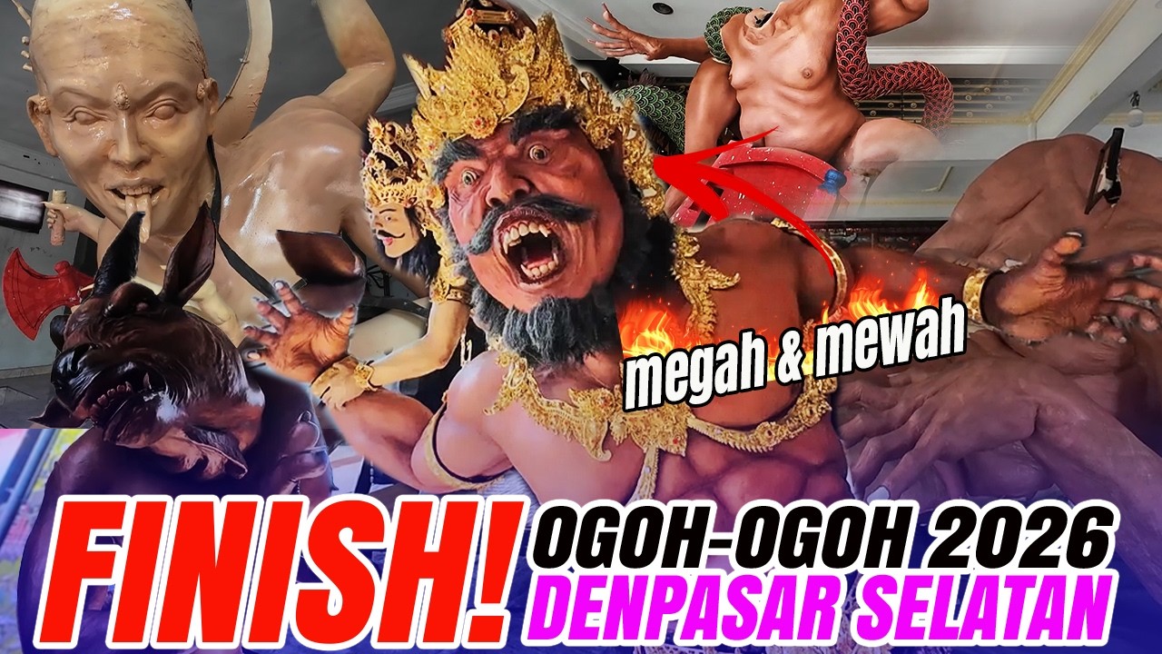 FINISH & MEWAH OGOH OGOH 2026 ZONA PANAS DENPASAR SELATAN DESA SESETAN