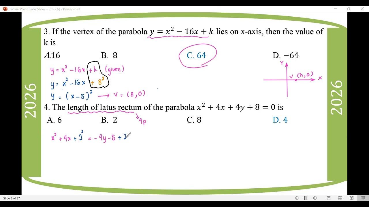 # Grade 12 Math (2026 Math Journal - Ch 6 - Section A)