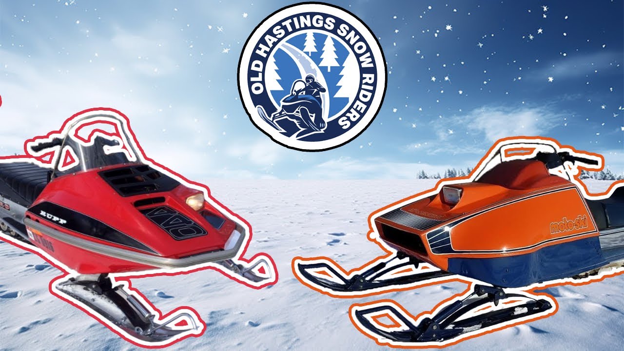 THE BEST VINTAGE SNOWMOBILE SHOW AND RIDE OF 2025 |AT THE OLD HASTINGS SNOW RIDERS |BANCROFT ONTARIO