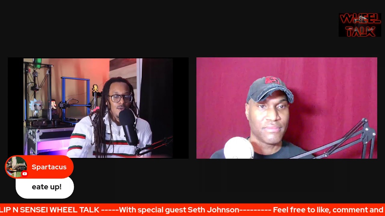 Wheel Talk Sunday Stream with special guest Seth Johnson