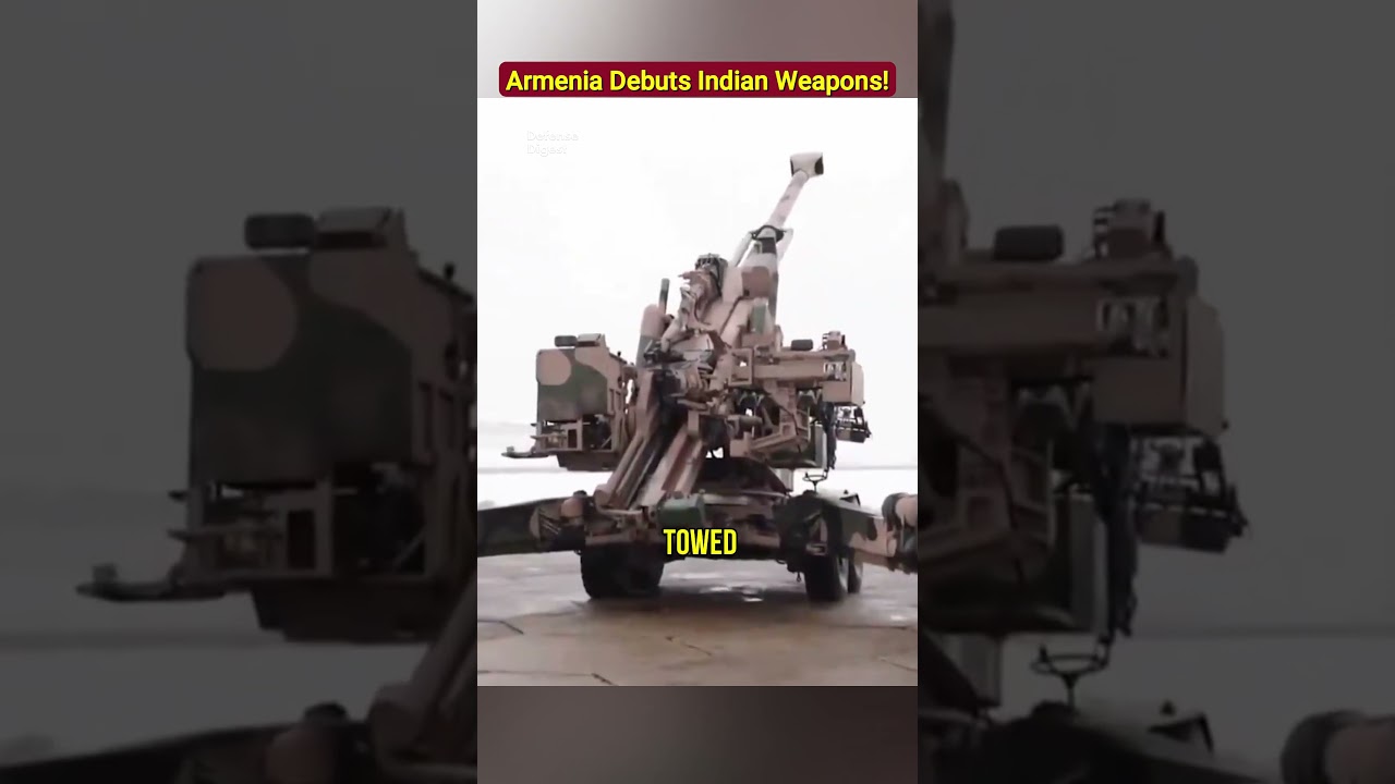 Armenia Debuts Indian Weapons!