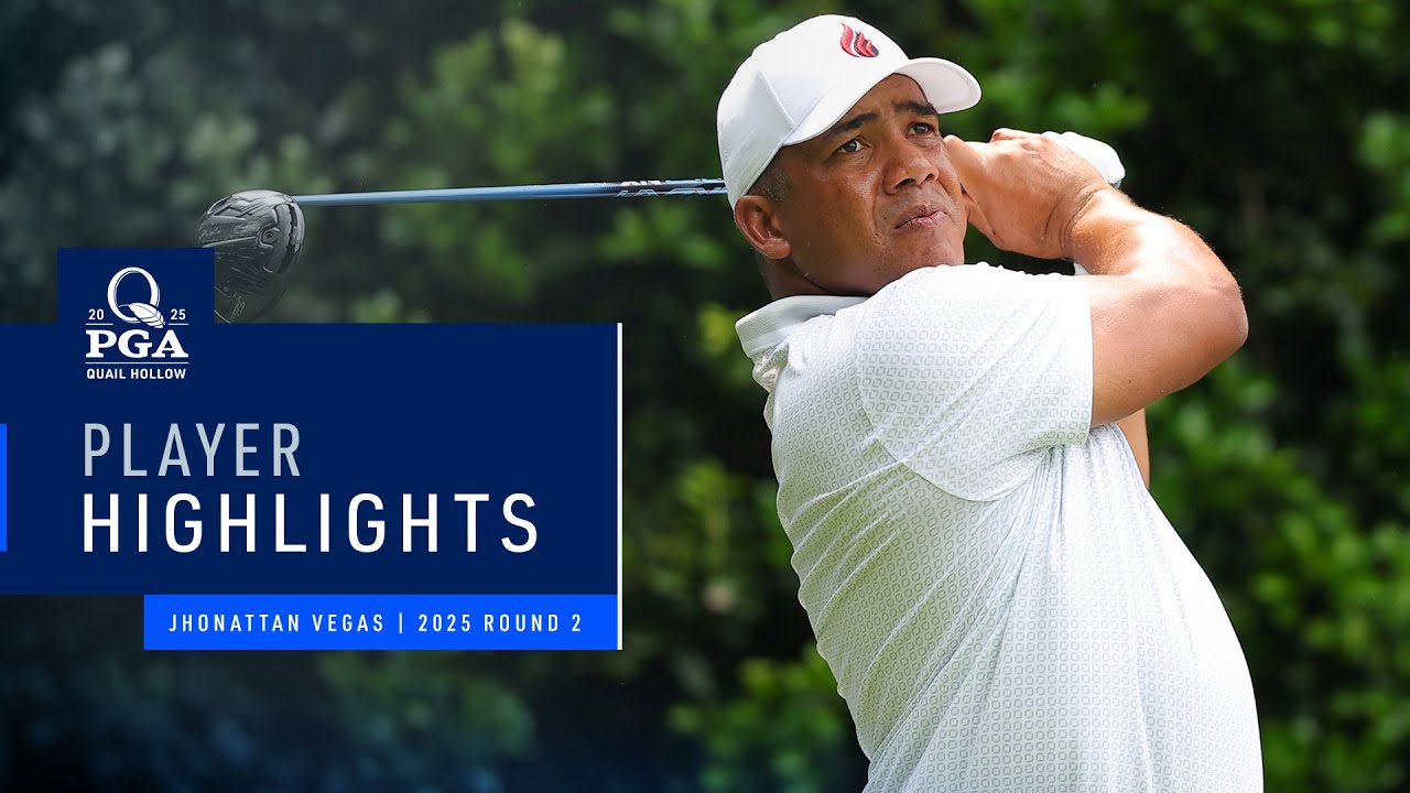 Jhonattan Vegas Retains Clubhouse Lead! | Round 2 Highlights | 2025 PGA Championship