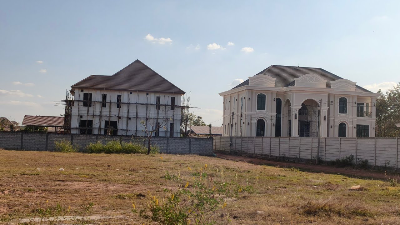 Vientiane Laos :บริเวณสถานีรถไฟลาวจีนในปัจจุบัน เปลี่ยนไปไวเหลือเกิน