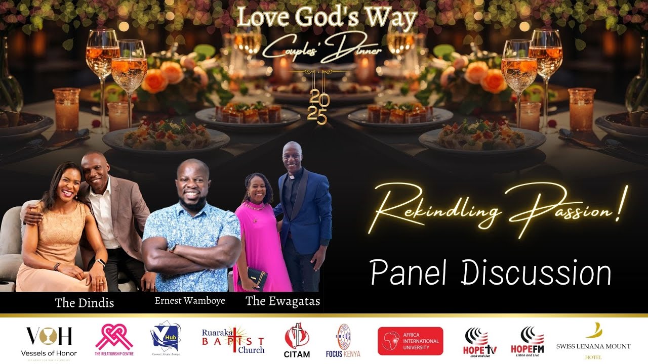 Couples Dinner 2025, Panel Discussion - Love God's Way