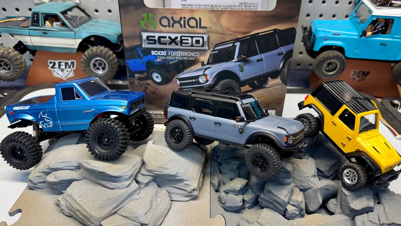 Axial SCX30 — это ПРАВДА!!! Короткие размышления и сравнение РАЗМЕРОВ с Ascent 32, Jaibaile и Orl...