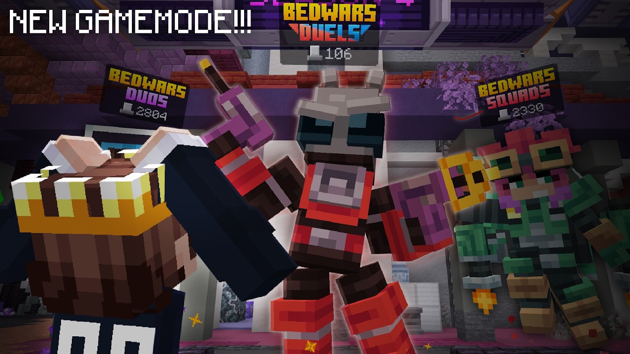 Hive Added BedWars Duels...