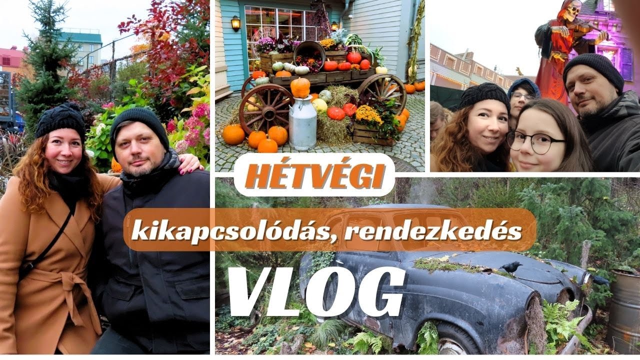 Hétvégi VLOG - IKEA Hack TikTok Trend - Halloween a Vidámparkban - Csinosítom a konyhát #liseberg