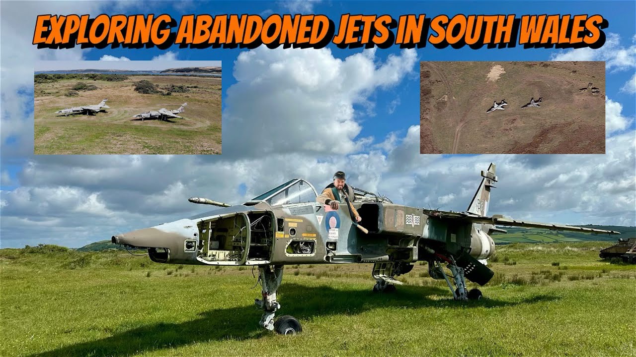 Exploring ABANDONED JETS in South Wales & how to find them!