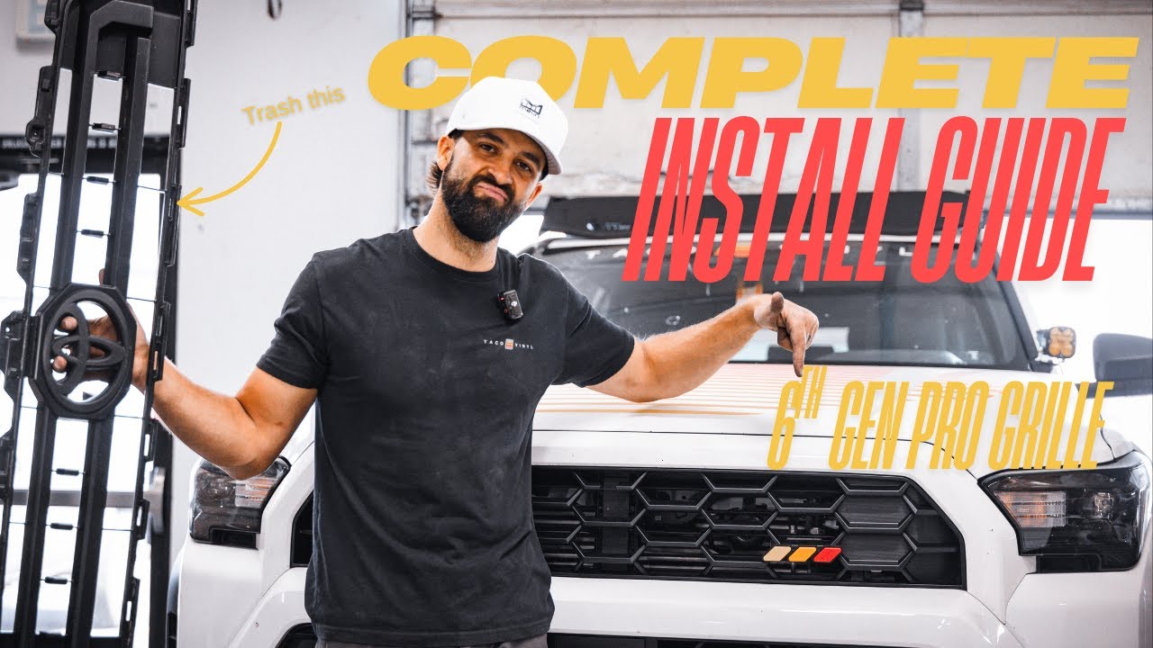 2025+ 4Runner Pro Grille | Complete Install Guide
