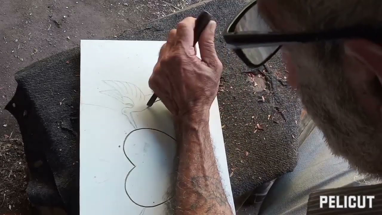 Esse é pra vc que quer praticar entalhes em MDF.
