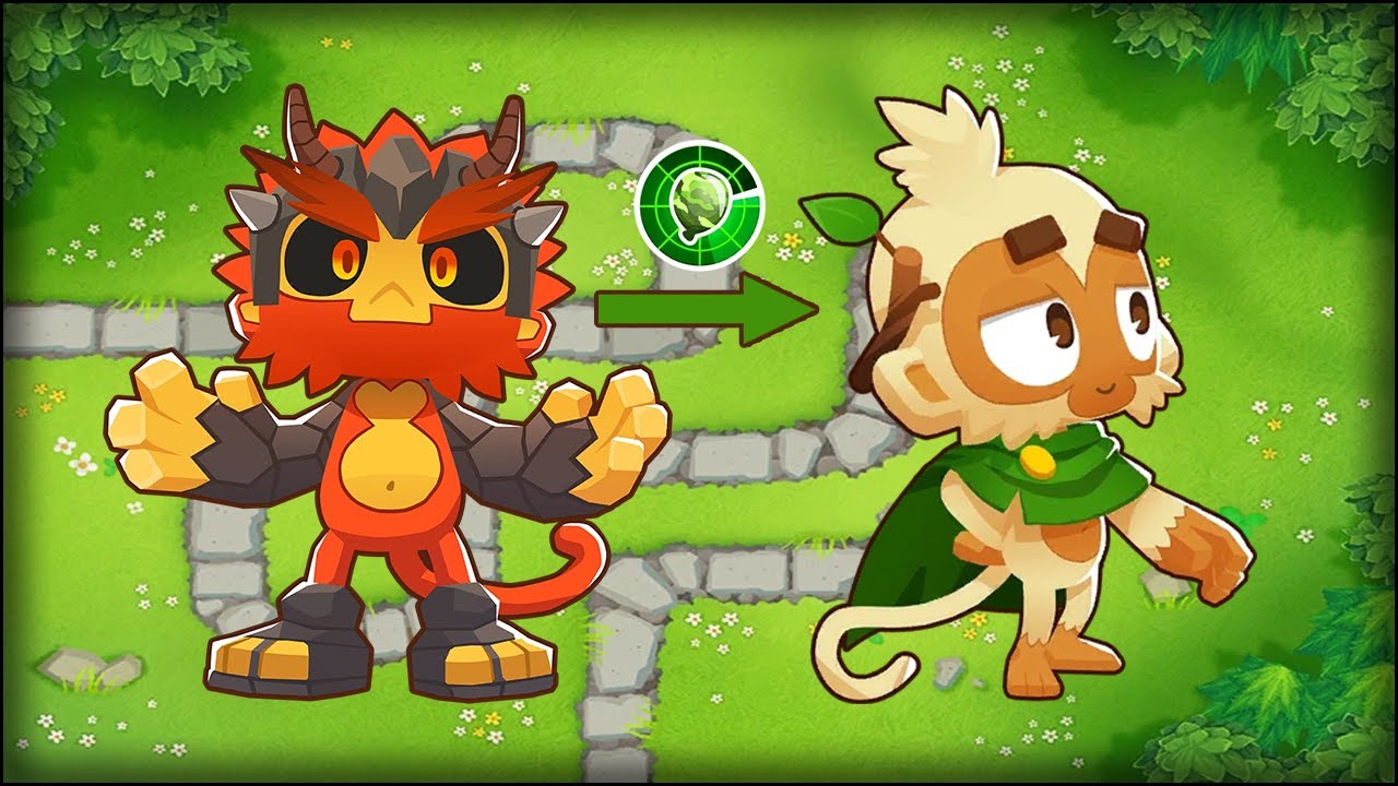 Obyn now grants Druids camo detection - Bloons TD 6