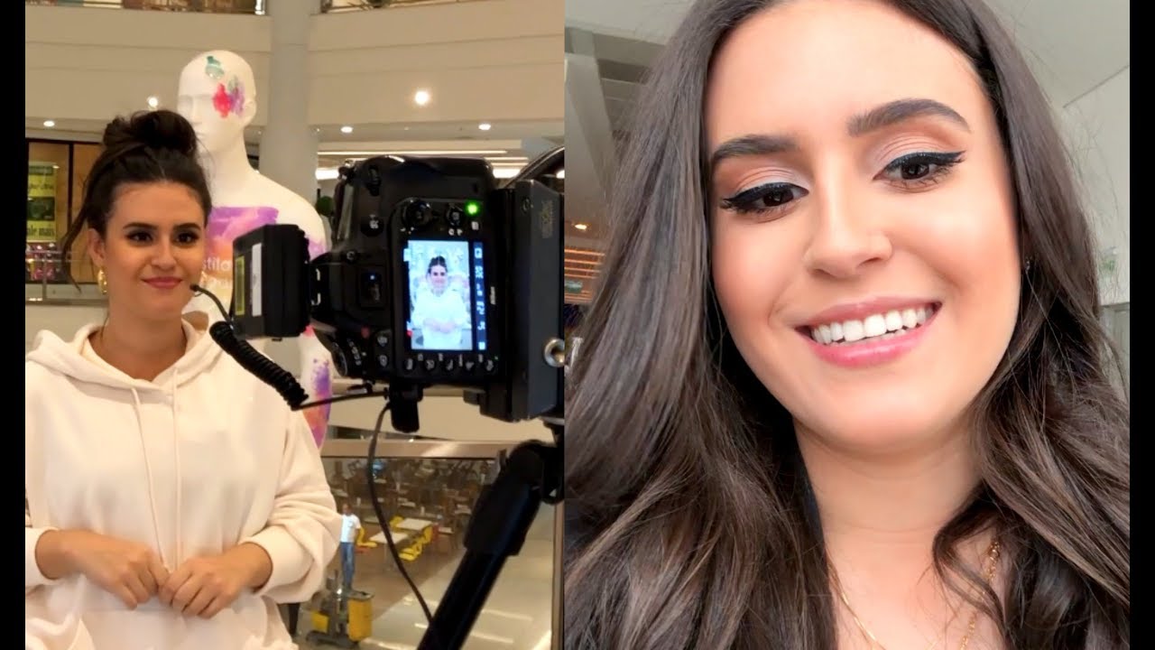 Como &eacute; um dia de Trabalho Intenso (POR TR&Aacute;S DAS C&Acirc;MERAS)! | Lorrine Vlog