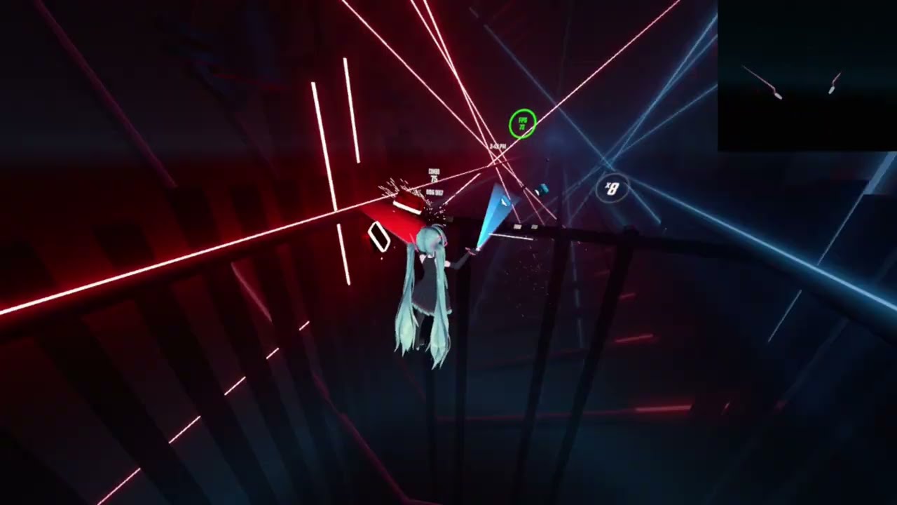 [Beat Saber gameplay highlights] Hana wa Odore ya Iroha ni Ho by Team 