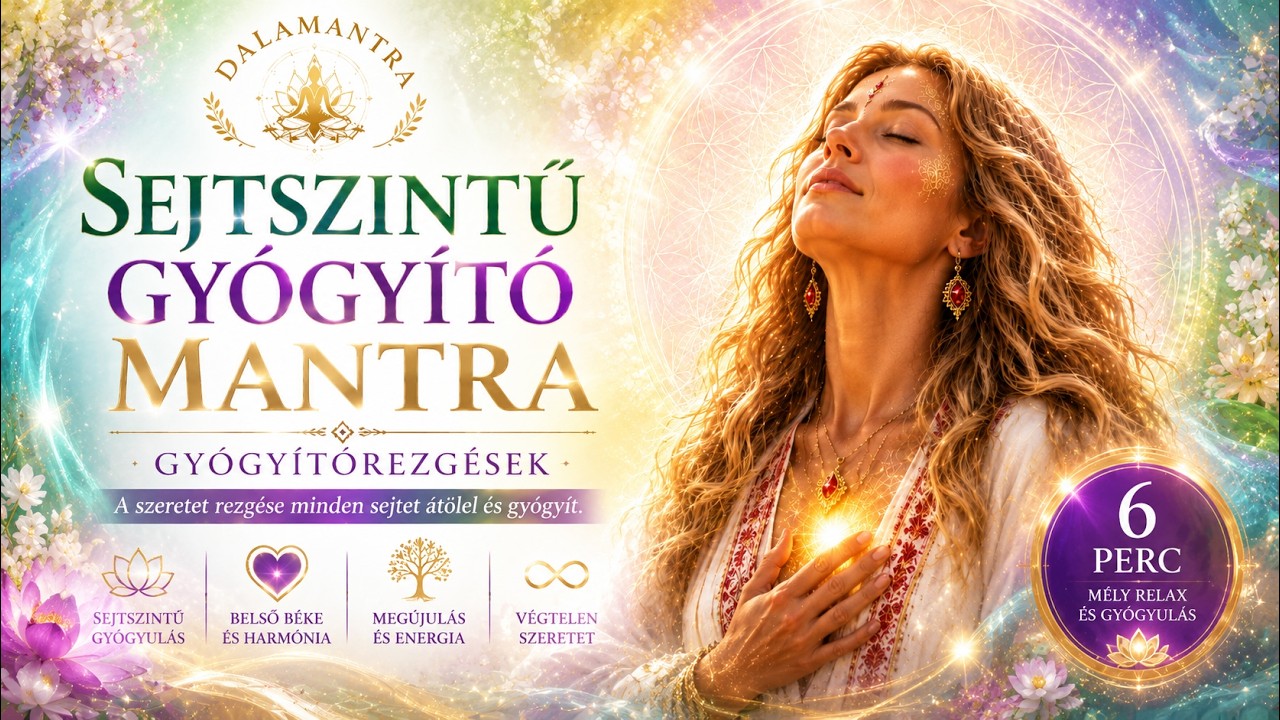 Sejtszintű gyógyitó MANTRA - GyógyítóRezgések