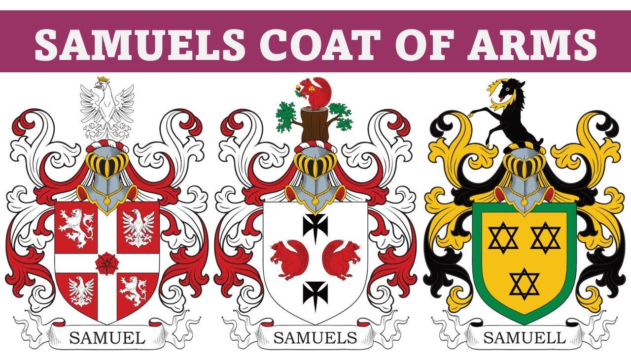 Samuels Coat of Arms & Family Crest - Symbols, Bearers, History