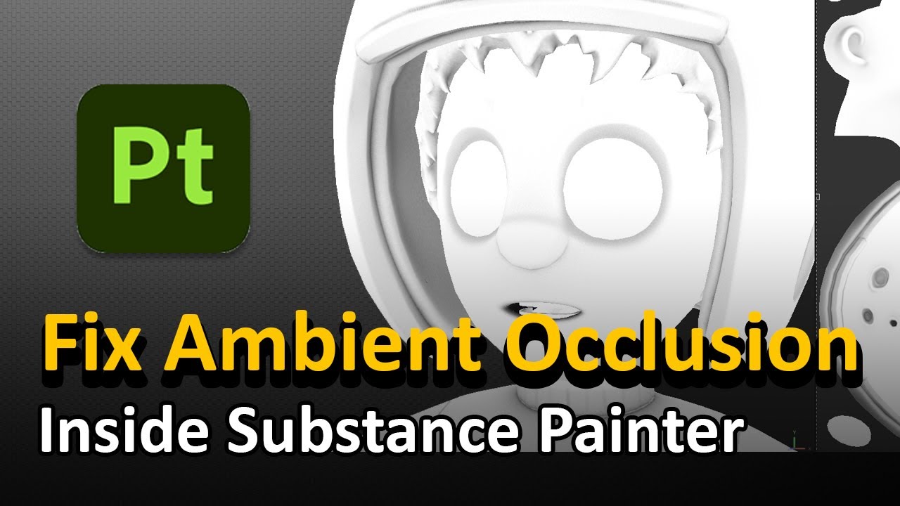 How to paint ambient occlusion in Substance Painter