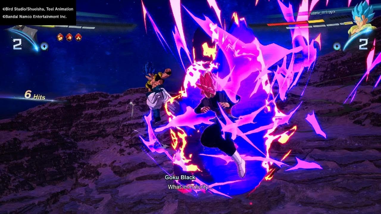 Goku Black vs Gogeta XII
