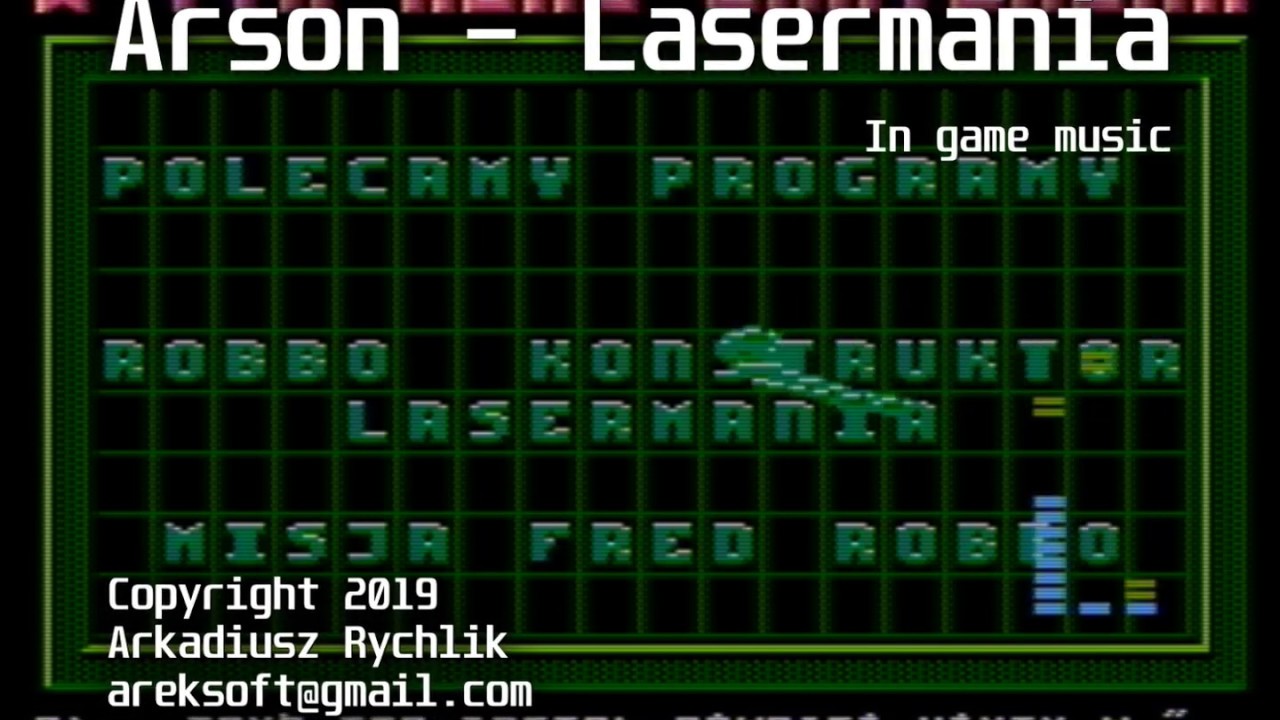 Atari Lasermania music #3 - 8-bit (2019 remake by Arson)