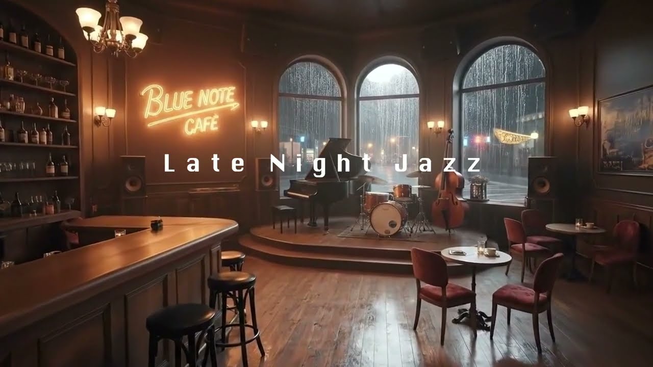 Late Night Smooth Jazz + Light Ambient for Quiet Drinks or Read [Subtle Funk] 深夜