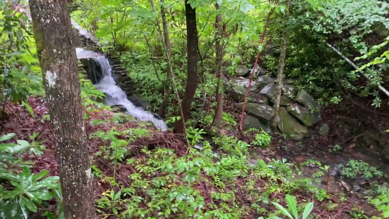 Private Waterfall in WNC - Brevard North Carolina Vacation Cabin on Airbnb