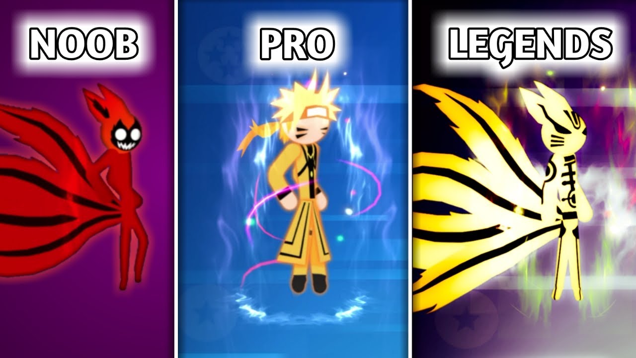 MODE NARUTO TERKUAT MELAWAN BOS TERAKHIR 🔥 STICKMAN SHINOBI FIGHTING