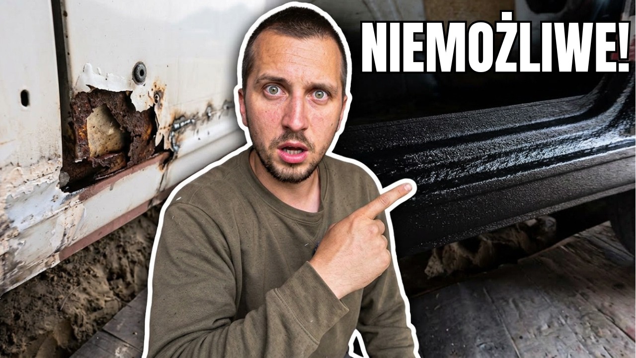 Wycinałem rdzę płatami... Tak wygląda blacharka po 30 latach!