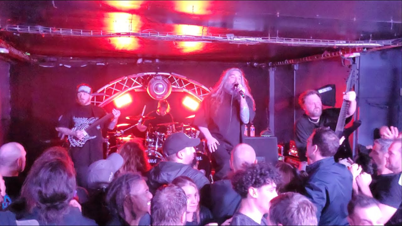 ALL SHALL PERISH (USA) - Live at Le Glazart, Paris, France 24-11-2025