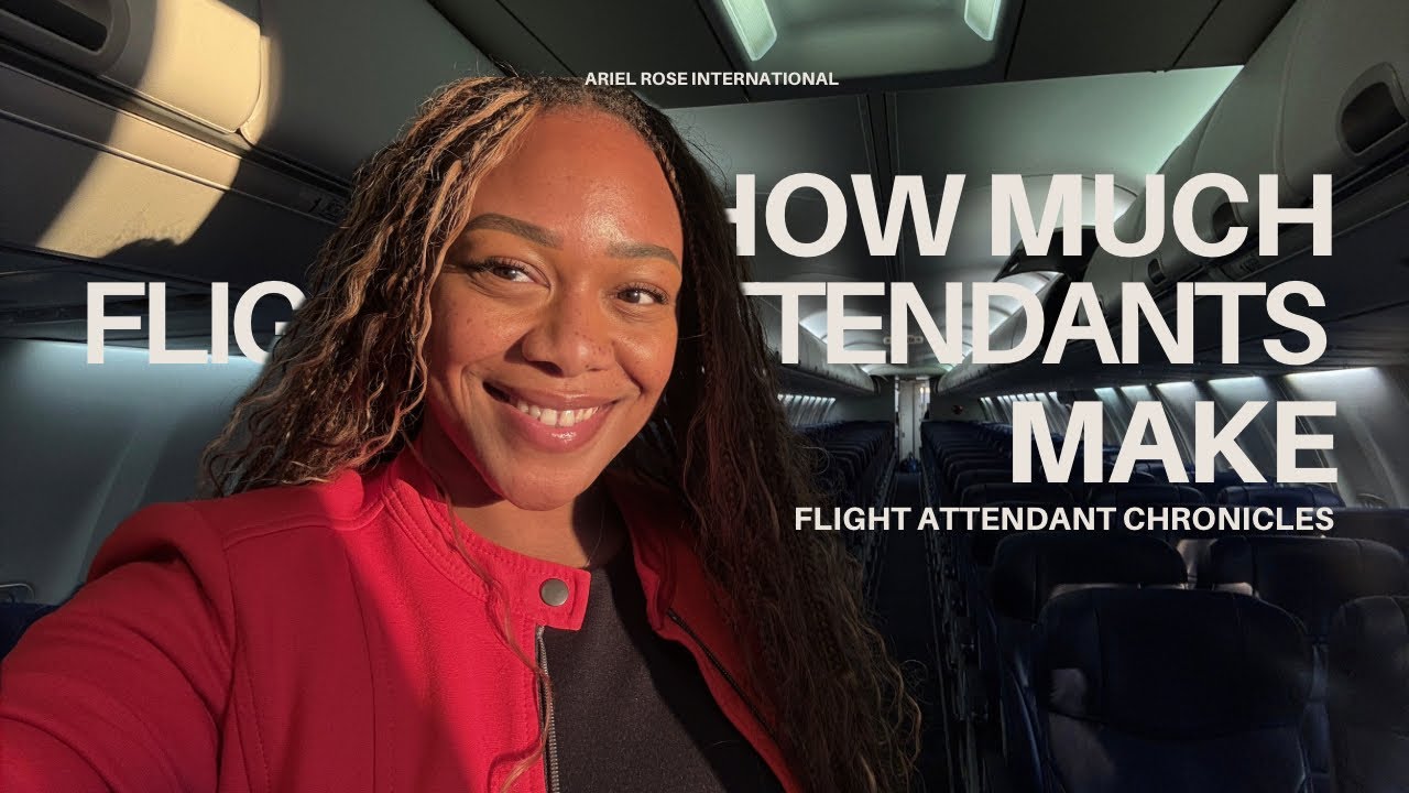 How Much Do Flight Attendants REALLY Make? (My Real Numbers)