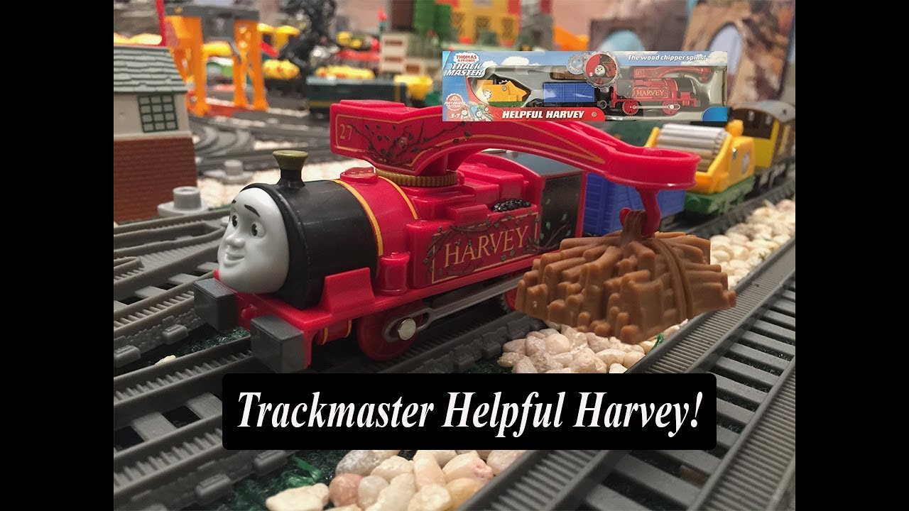 Thomas and Friends Toy Train-Trackmaster Helpful Harvey!
