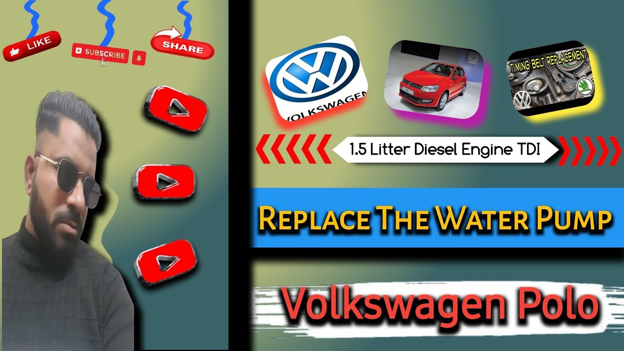 How To Replacement Polo TDI Water Pump || Polo Ka Water pump Change Karne Ka Sahi Tarika ?