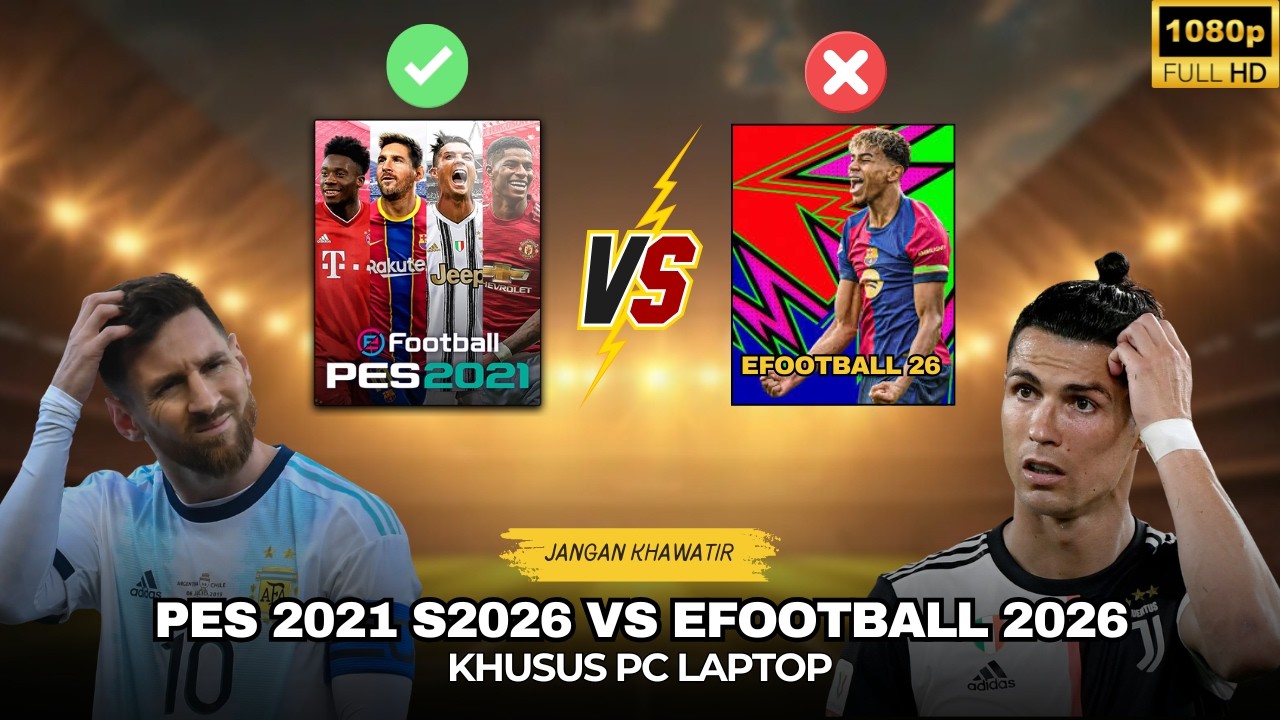 PES 2021 Season 2026 vs eFootball 2026 - Mana Lebih WORTH IT?