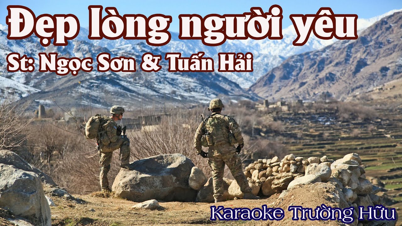 KARAOKE Đẹp Lòng Người Yêu - tone Nam - Trường Hữu