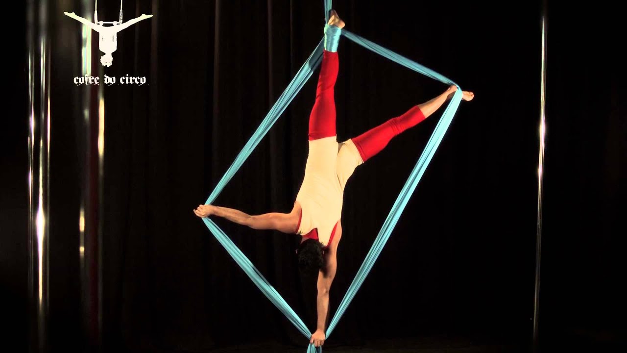 Aerial Silk - Foot Lock Hang & Square | Tecido Acrobático - Trava & Quadrado