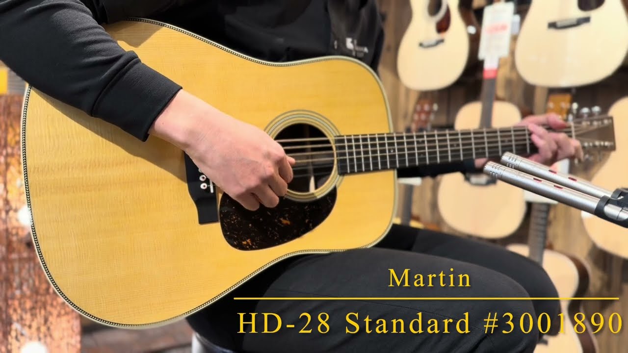 〔新品〕Martin HD-28 Standard #3001890【煌びやかで懐深い音色】
